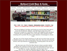 Tablet Screenshot of bellportbeer.com
